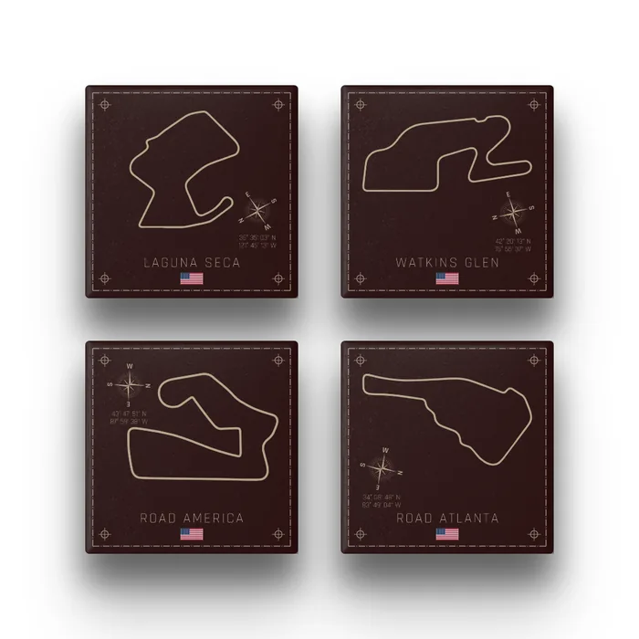 American Road Course Pack — Rosso