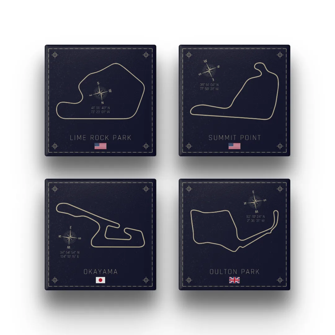 Rookie Season Pack — ceramic coaster set, Blueprint